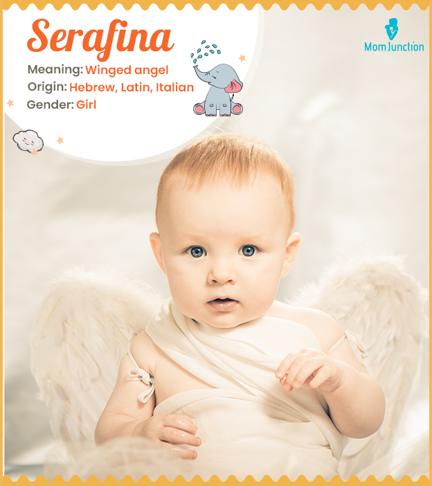 Serafina, the pure and ardent angel.