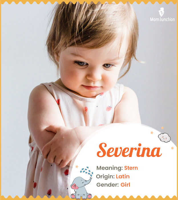 Severina means stern