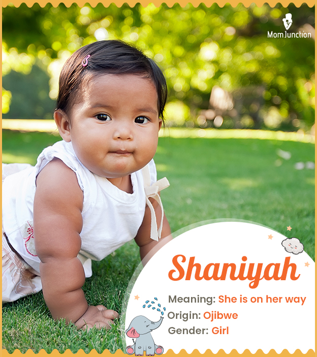 Shaniyah is a feminine name