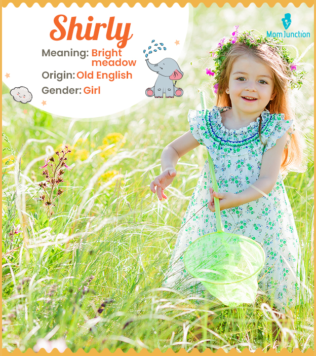 Shirly meaning Bright meadow
