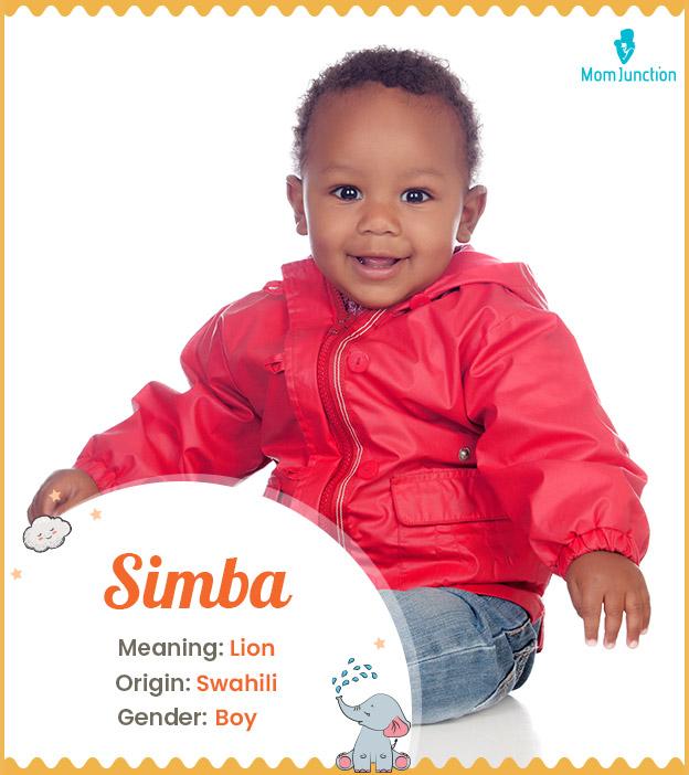 Simba Name Meaning, Origin, History, And Popularity