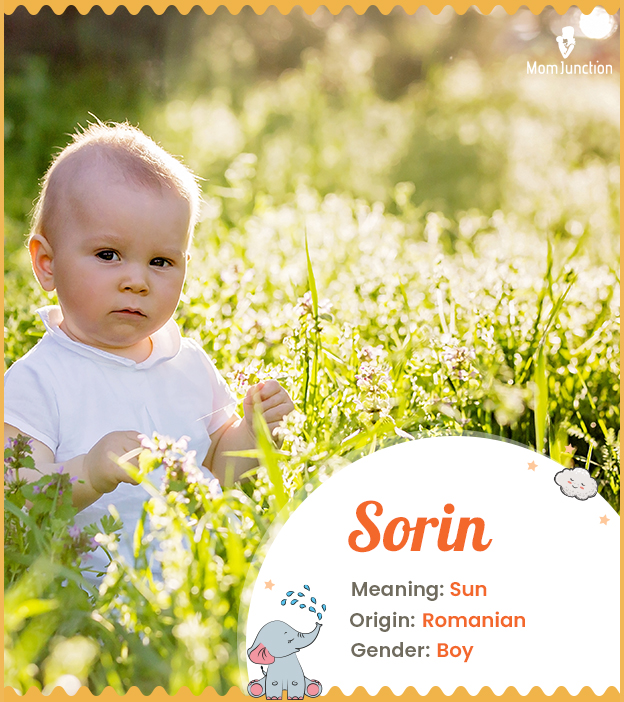 Sorin means the sun