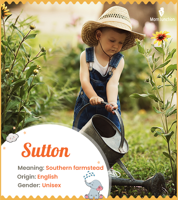 Sutton meaning the southern homestead