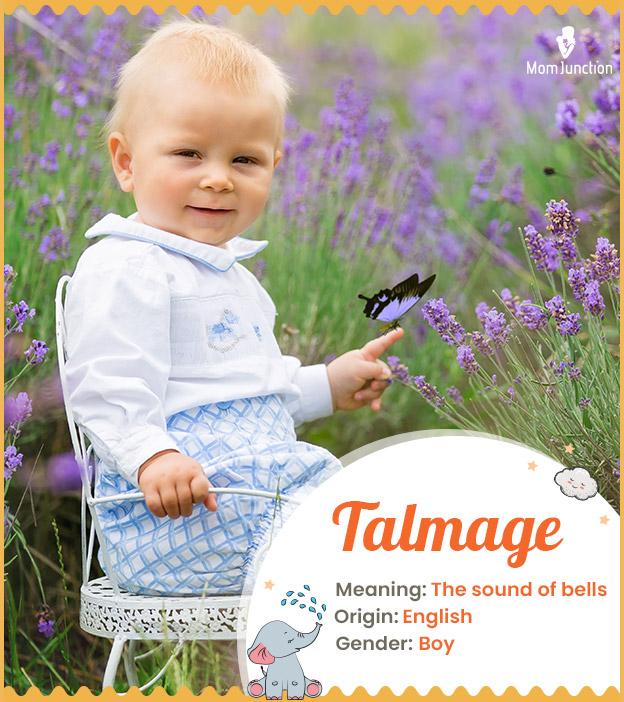 Talmage Name Meaning, Origin, History, And Popularity MomJunction