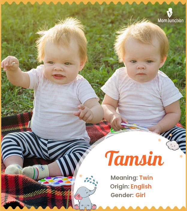 Tamsin means twin