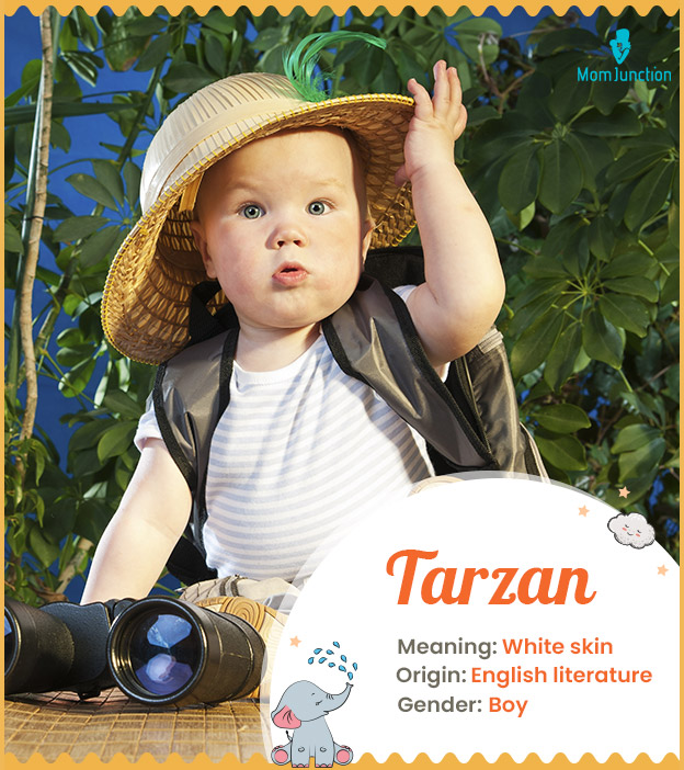 Tarzan means white skin