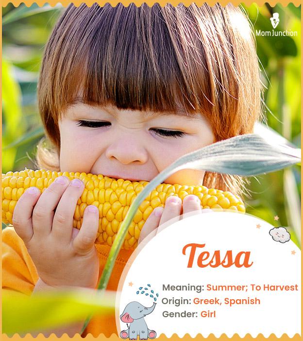 Tessa Meaning, Origin, History, And Popularity