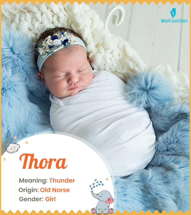 Thora, a thunder goddess