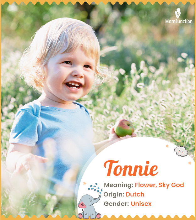 Tonnie means flower, child of Hercules, or Sky God
