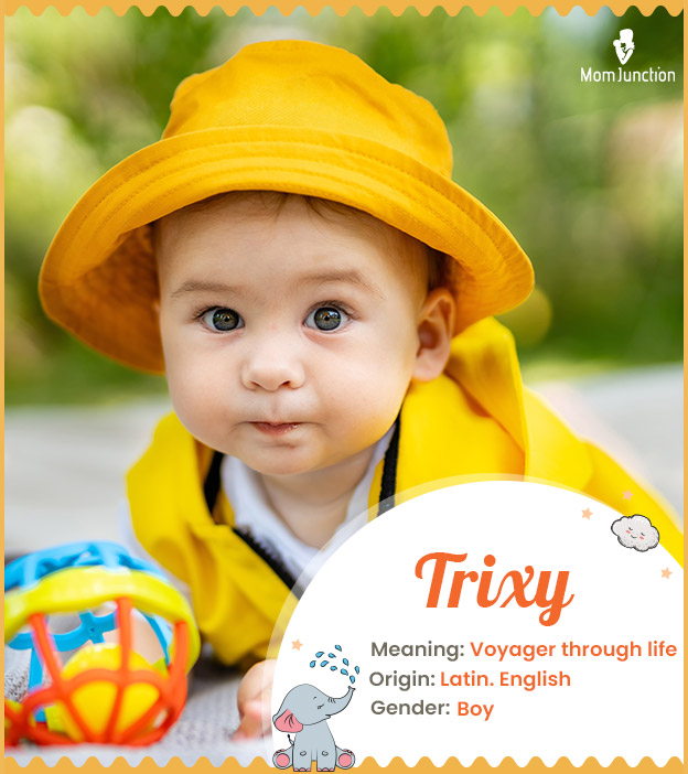 Trixy, meaning Voyager through life