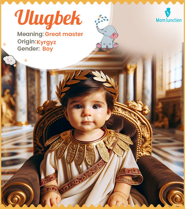 Ulugbek, means great master.