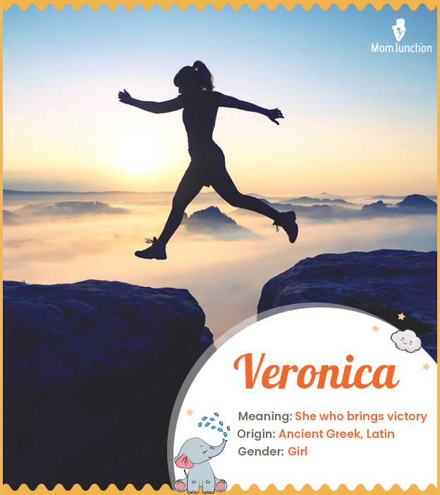 Veronica, a classic feminine name.