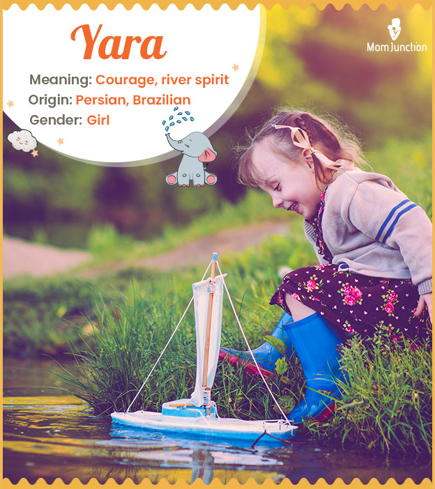 Yara means strength or river spirit