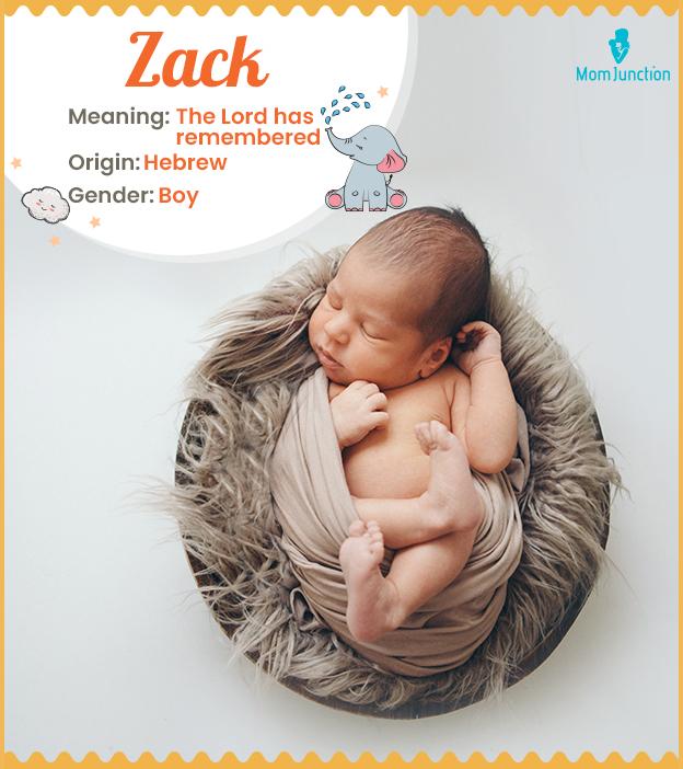 Zack Name, Meaning, Origin, History, and Popularity