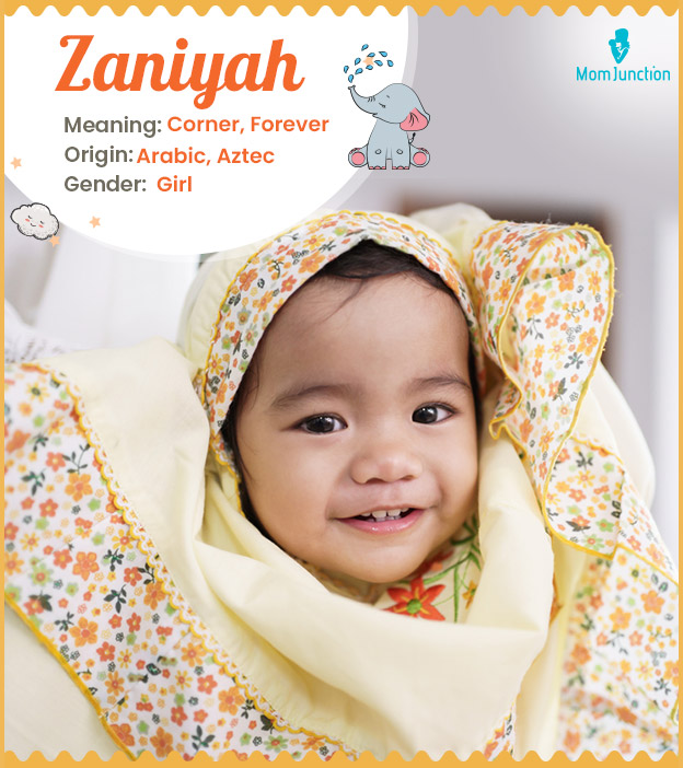 Zaniyah is an Arabic name