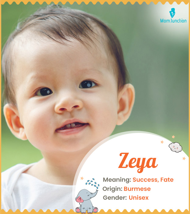 Zeya denotes success, hope, and radiance