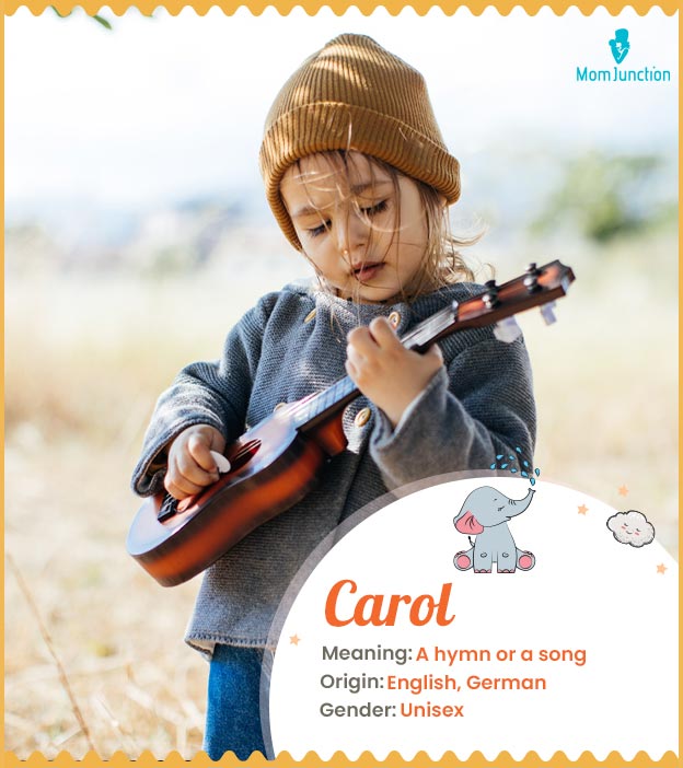 Carol, meaning a hymn