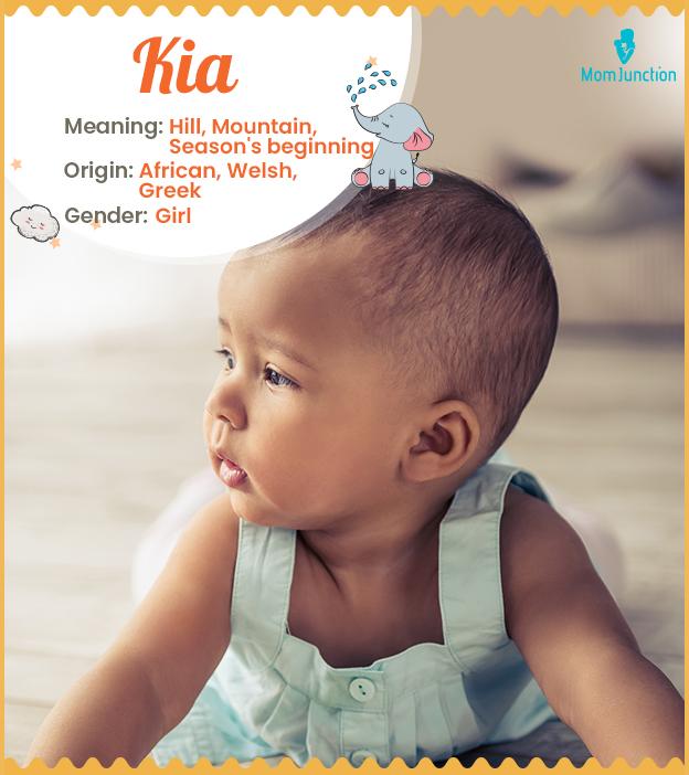 Kia Name Meaning, Origin, History, And Popularity