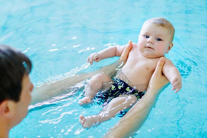Babies must swim under supervision