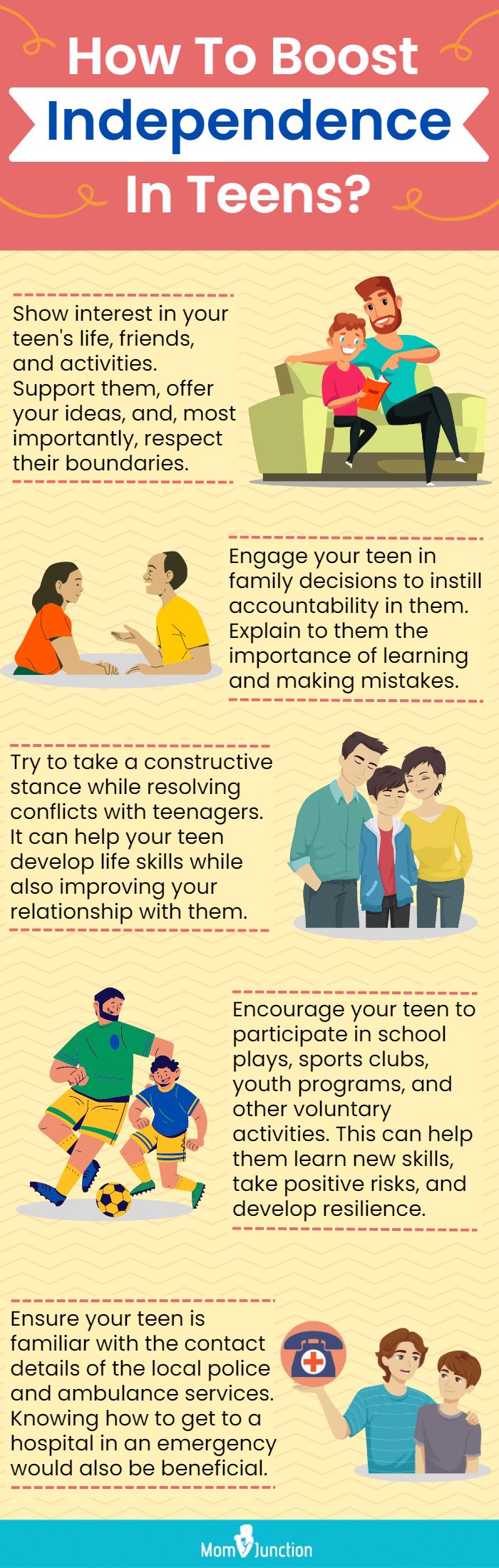 how to boost independence in teens (infographic)