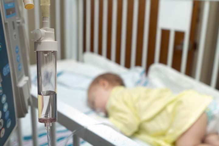 IV drips help rehydrate babies with FPIES.