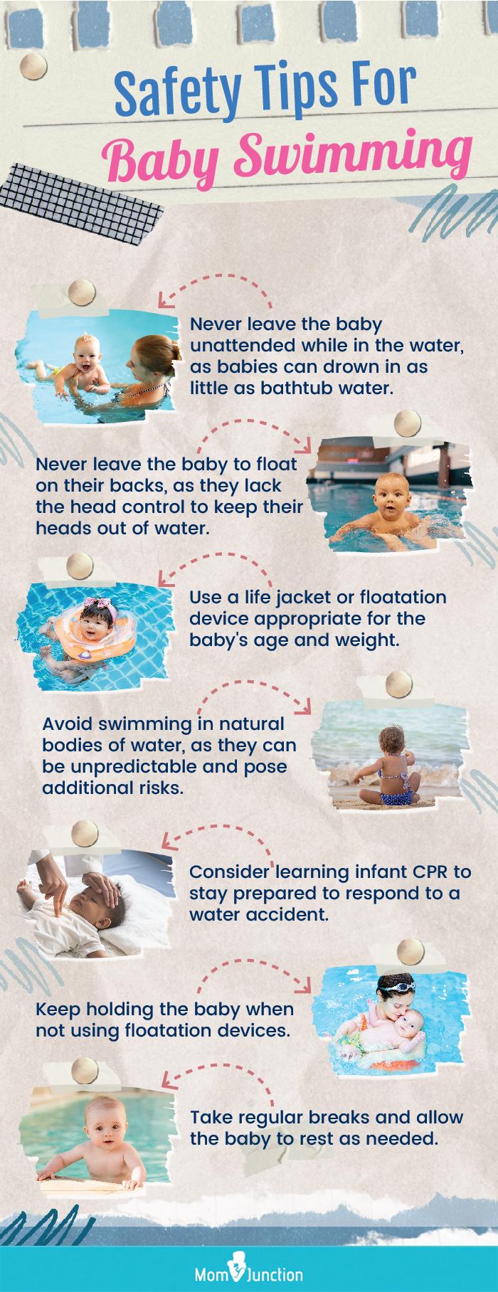 Baby deals swim safety