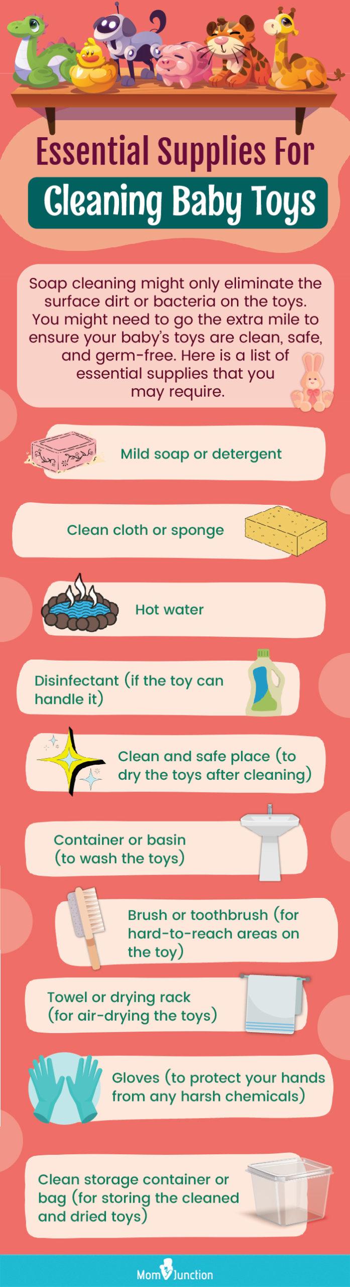 How to Clean & Disinfect Baby Toys