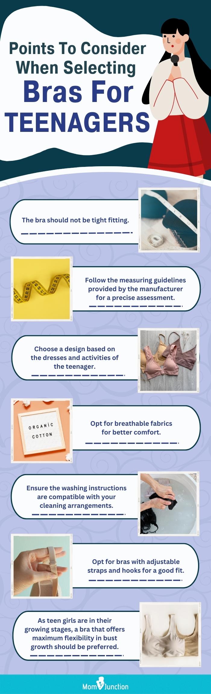 Choosing the Perfect Bra for Teens: A Must-Know Guide! :: NewFemme ::  Articles