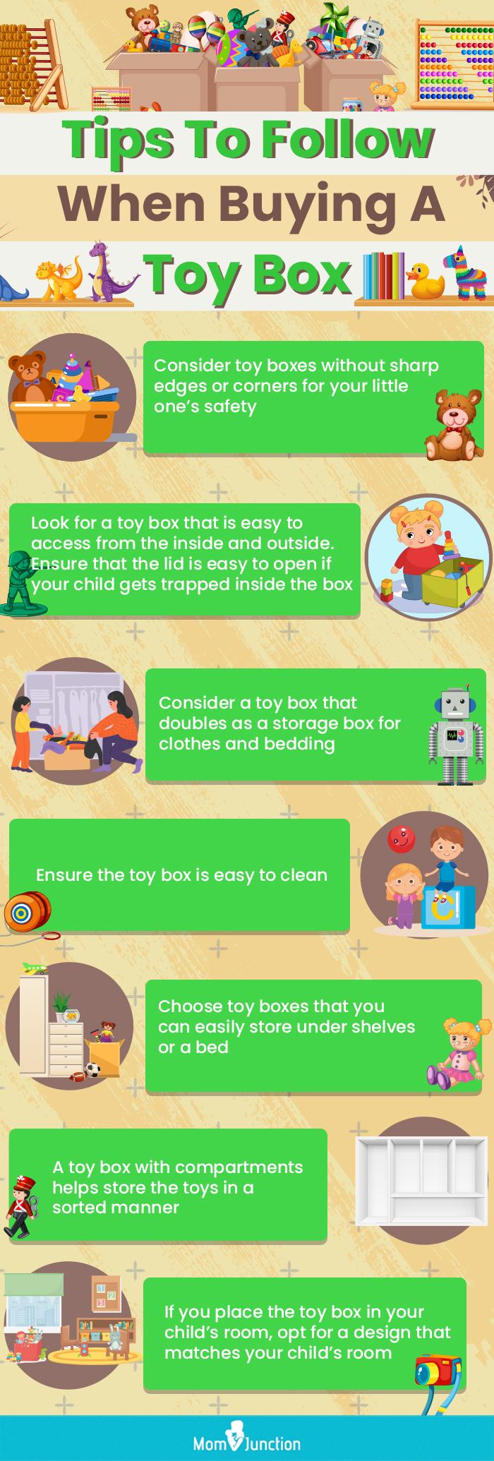 Infographics: What To Look For In A Toy Box?