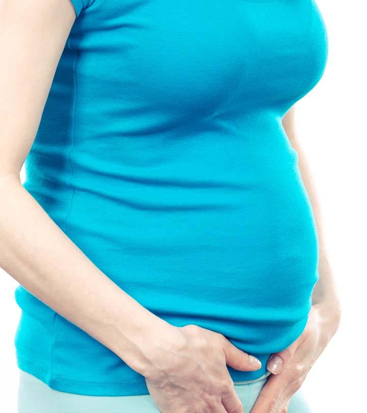 Pregnant Woman Feeling Discomfort From UTI