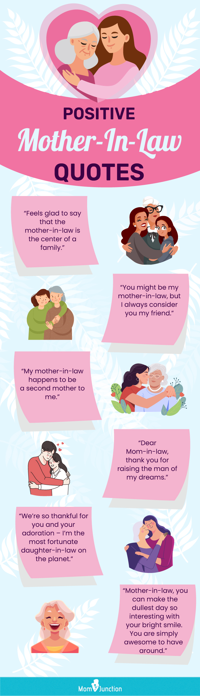 100 Best Positive Quotes About Mother-In-law image