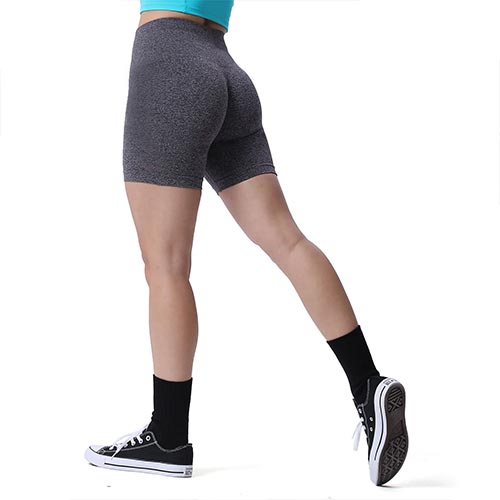 YEOREO Women Seamless Scrunch Workout Shorts High Waisted Intensify Running  Gym Yoga Workout : : Clothing, Shoes & Accessories