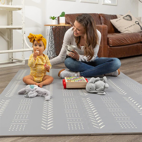 Baby Extra Large Play Mat for Floor | Plush ABC Playmat for Kids Toddlers  Infants