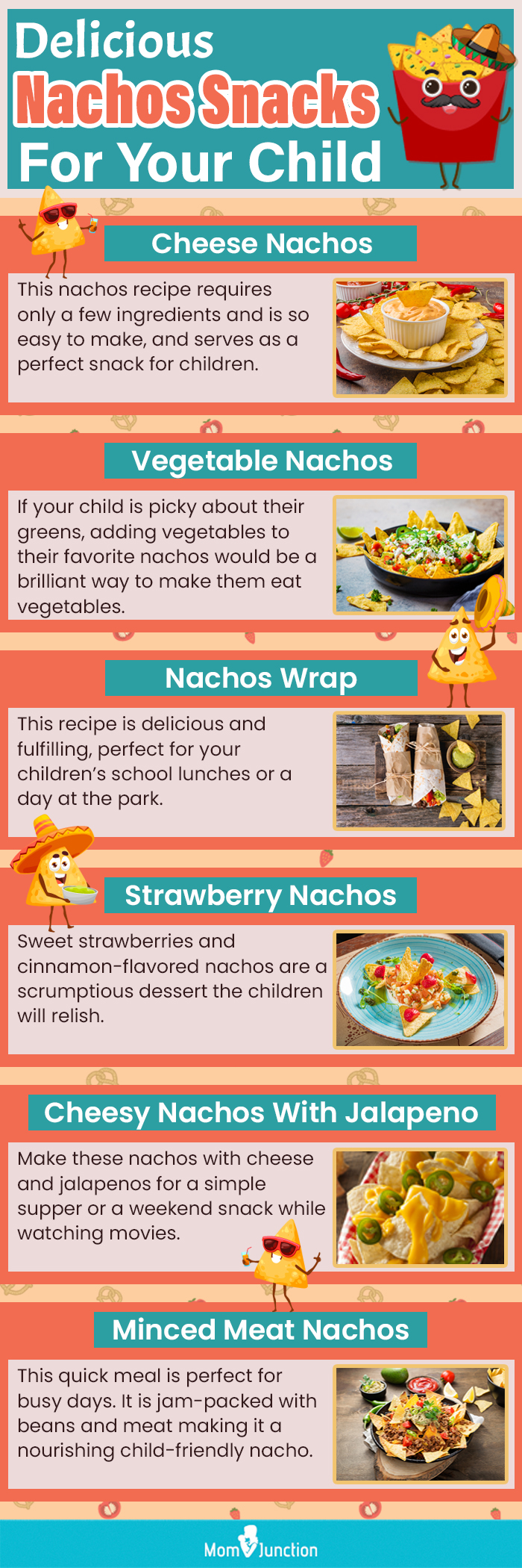 delicious nachos snacks for your child (infographic)