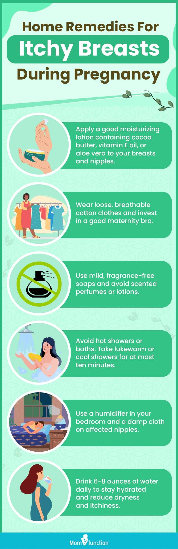 7 Ways To Relieve Itchy Breasts Nipples During Pregnancy