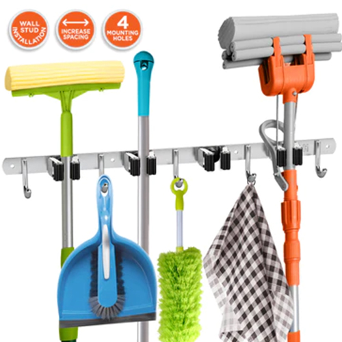The Clincher Mop & Broom Holder