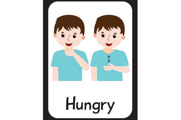 Hungry Sign wall-chart-product