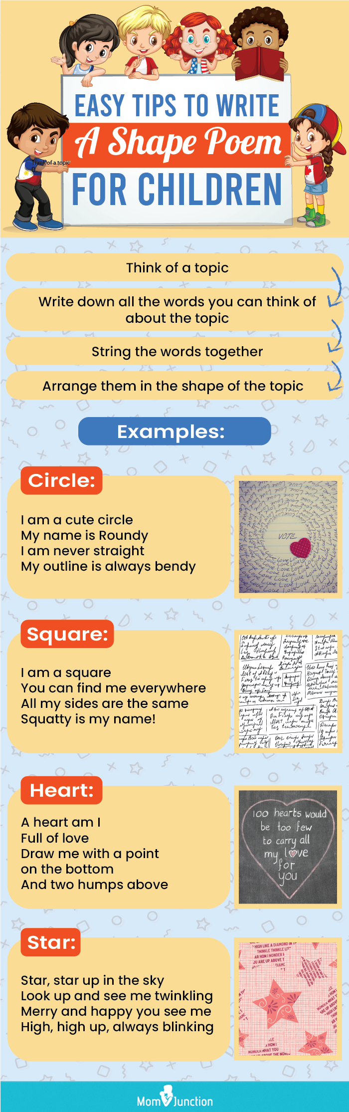 easy shape poems for kids