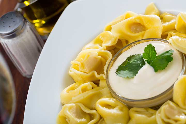  Sour cream and onion pasta