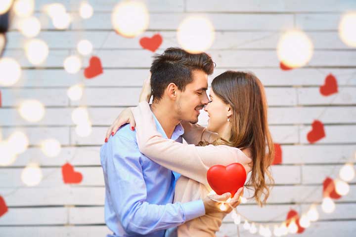Kissing establishes intimacy