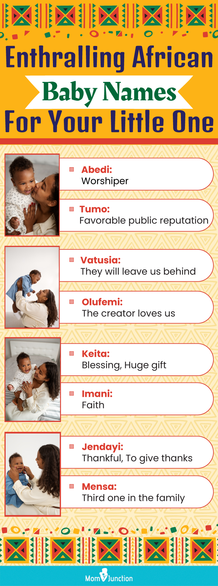 enthralling african baby names for your little one (infographic)