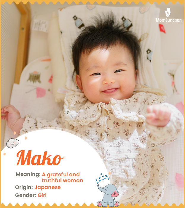 Mako, a grateful and truthful woman