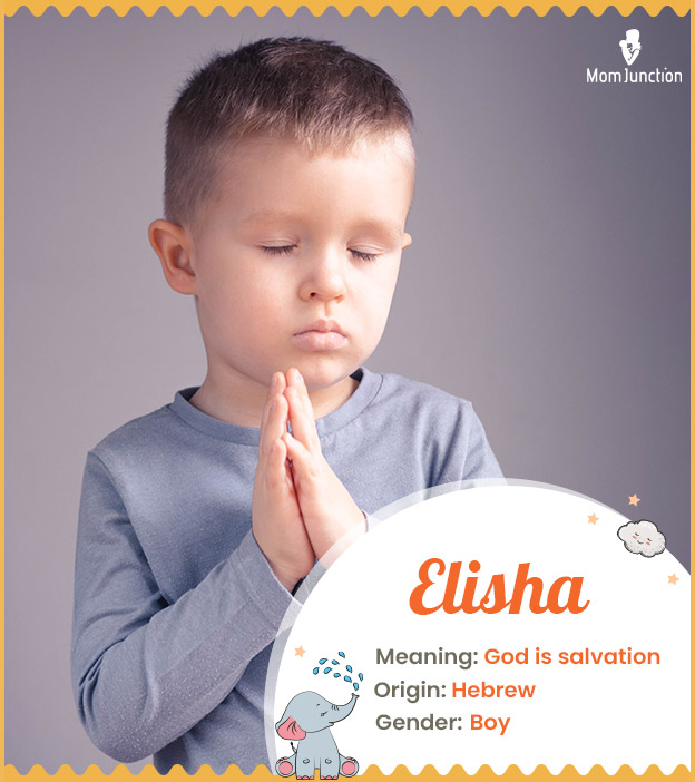 Elisha meaning God is salvation