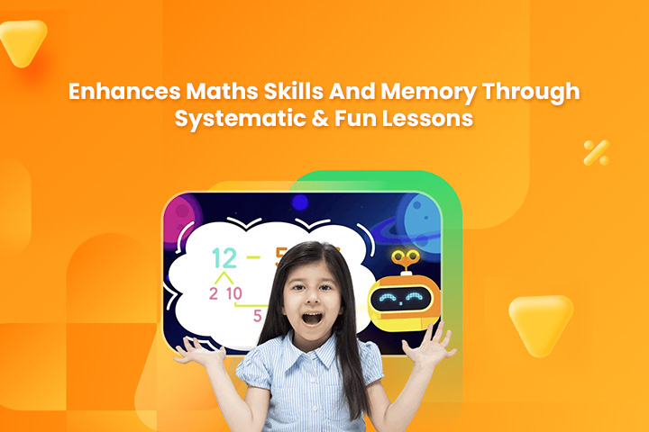 Enhances Maths Skills And Memory Through Systematic & Fun Lessons
