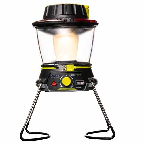 Mata1-USA LED Camping Lantern (Black), Emergency Light for Power Outages,  Long-Lasting Battery-Powered Light w/ 3 Adjustable Brightness Levels