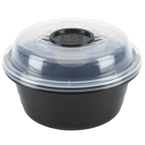 Duraglass™ 7 Cup Round Meal Prep Container  Meal prep containers, Meal prep  bowls, Layered salad