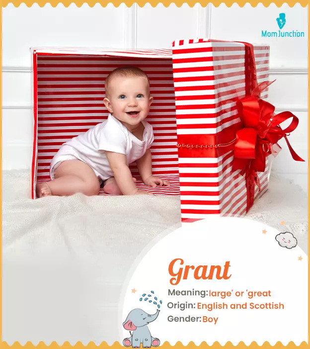 Grant, a name associated with generosity