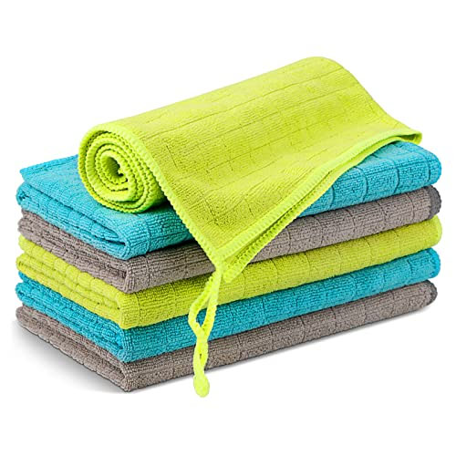 Small Reusable Cleaning Cloths, 6 x 10 inch, Super Absorbent Multipurpose  Dish Cloths, for Furniture Rags, Kitchen Cloths, Tableware Quick-Drying