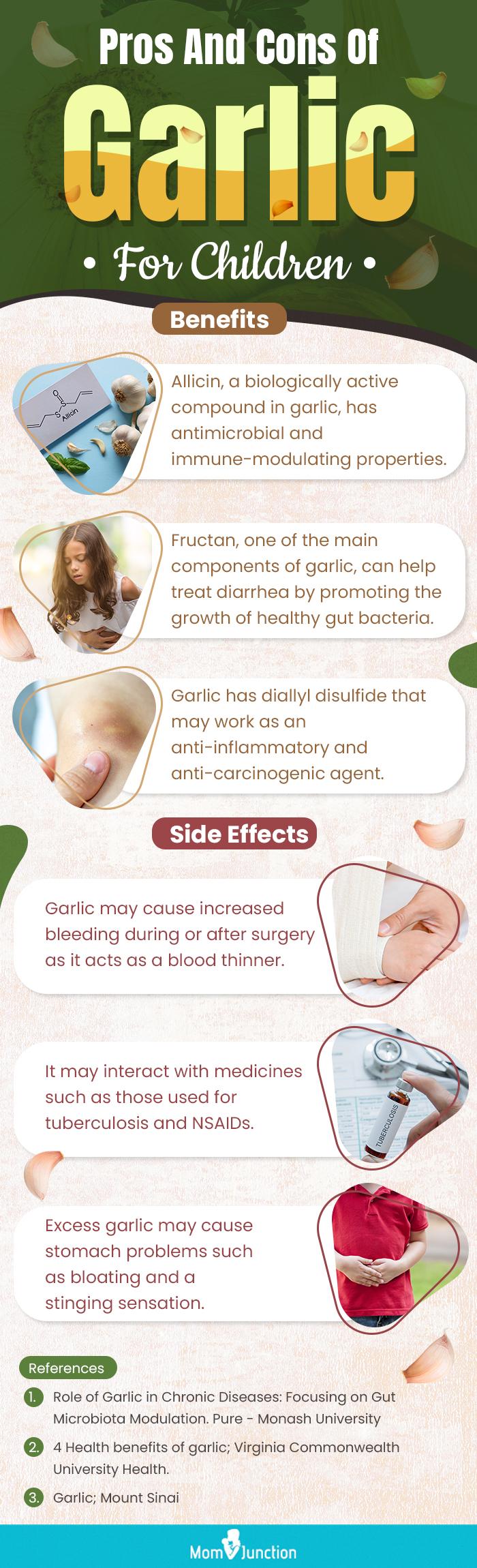 8 Amazing Health Benefits Of Garlic For Kids
