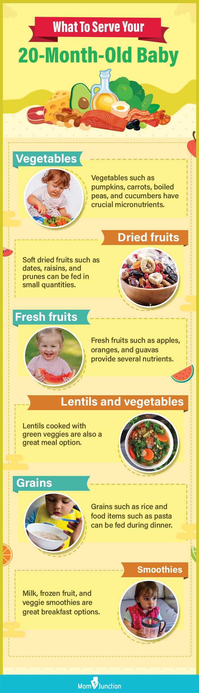 what to serve your 20 month old baby (infographic)